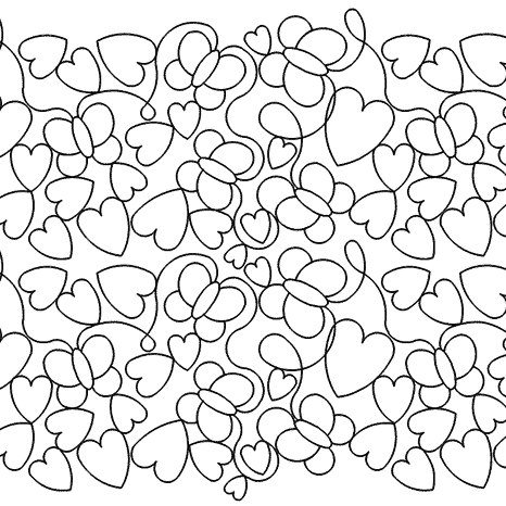 Hearts Butterfly