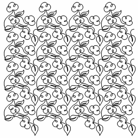 Looped Flowers Panto 1