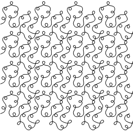 Looped Flowers Panto 2