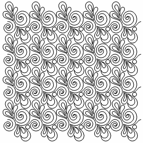 Swirl Paisley Panto