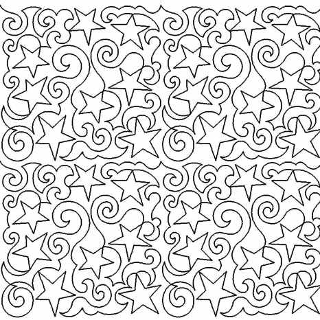 Swirly Star